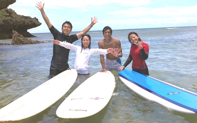 ７月の“さ～ふぁ～”たち！：沖縄サーフィンのシーナサーフ